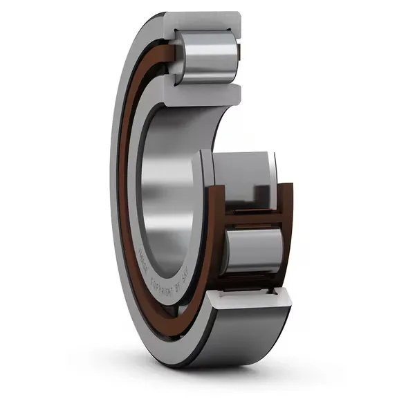 NF Series Cylindrical Roller Bearings for unidirectional shaft location and heavy-duty industrial radial loads